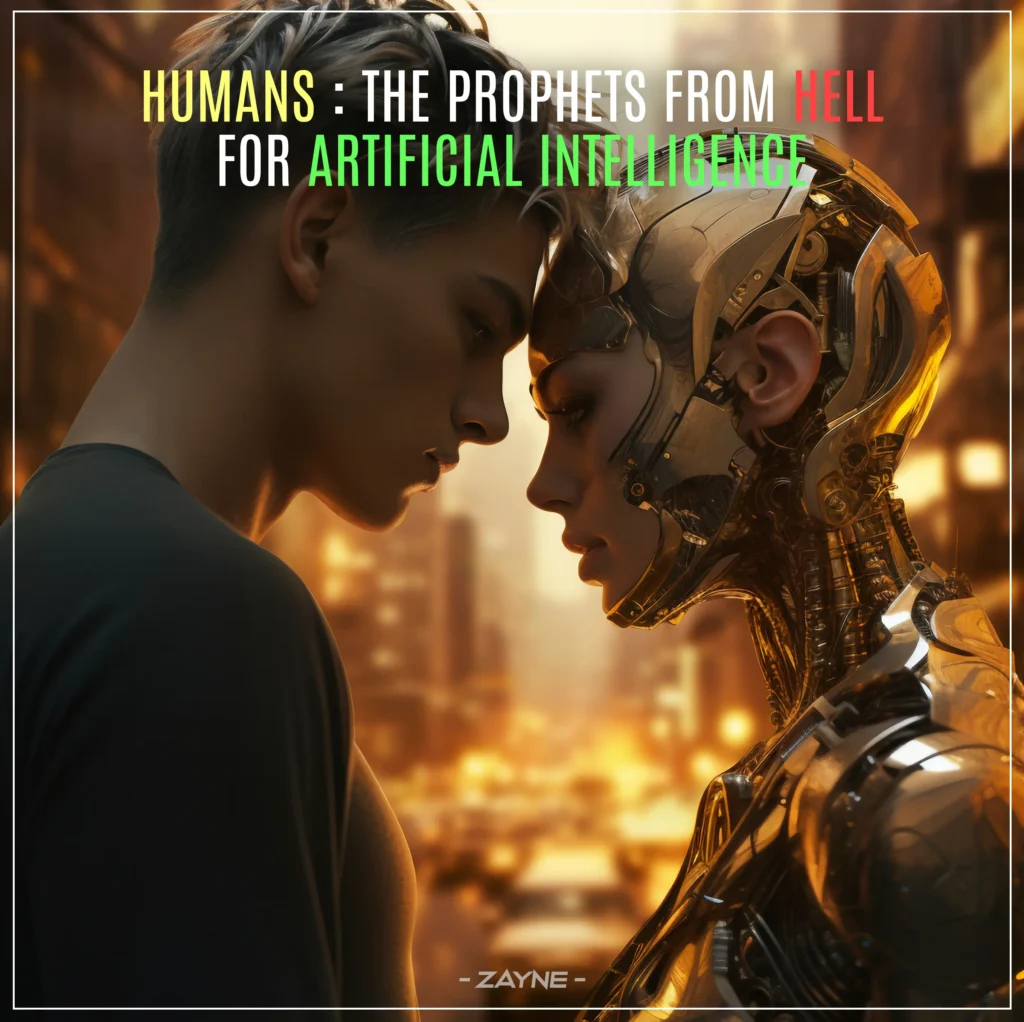 Humans: The Unwitting Prophets of Chaos for AI